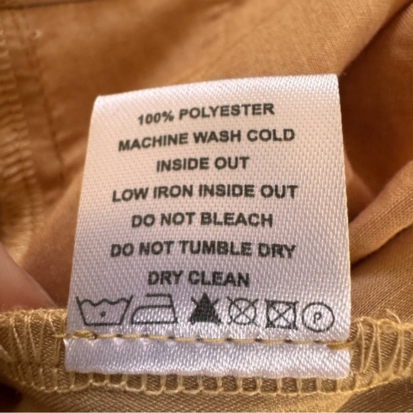 NWT ABLE Claire Crepe Wide Leg Pant in "Camel" Tan Size 12 - Picture 11 of 15